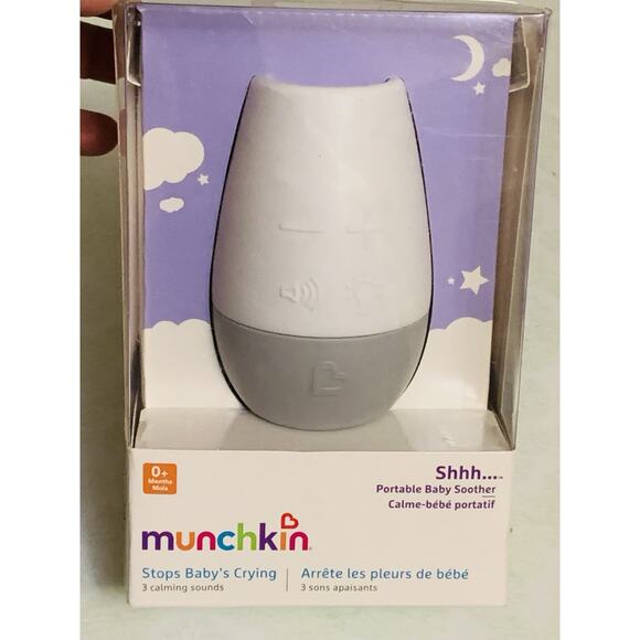 Munchkin Shhh Portable Baby Sleep Soother: White Noise, Night Light - Picture 1 of 3